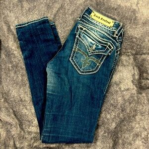 Almost new rock revival women’s jeans